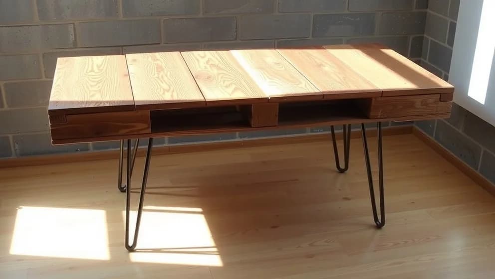 Bord av lastpall Ernst vackra och praktiska