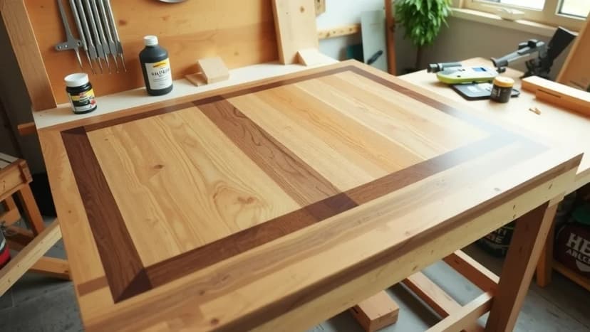 Bygga bord med iläggsskiva själv hemma