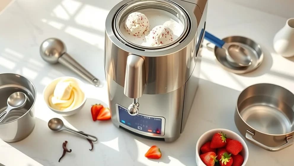 Hur gör man god glass i glassmaskin