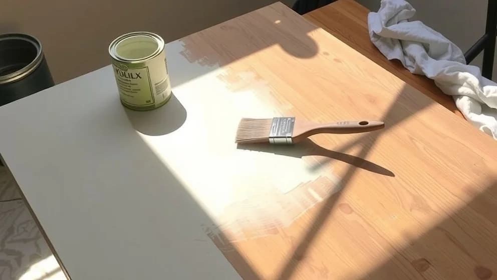 Måla bord med kalkfärg så blir de vackra