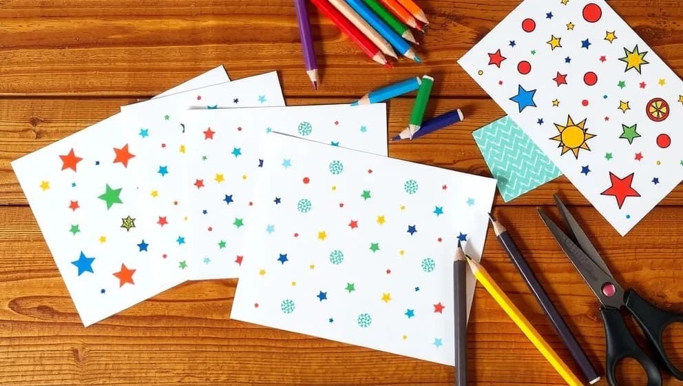 Pyssel papper gratis mönster för barn